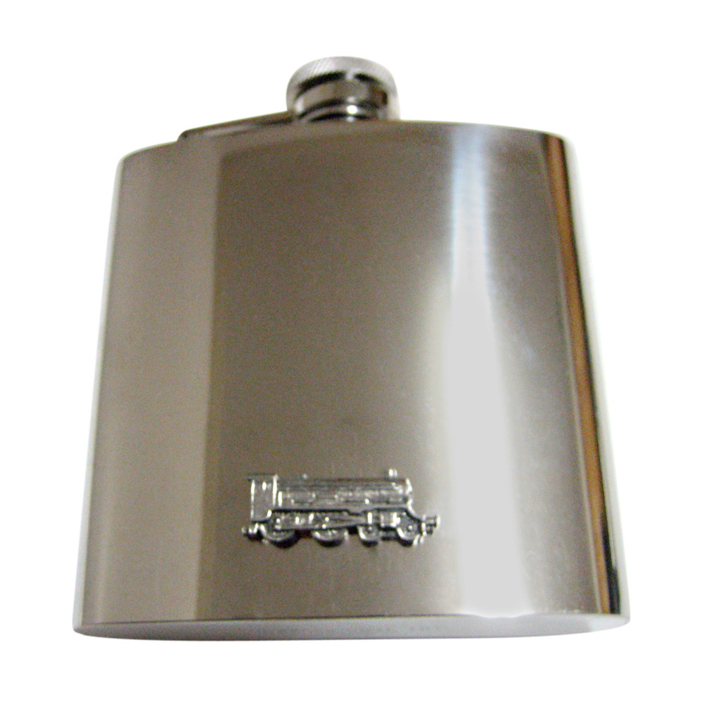 Locomotive Train 6oz Flask